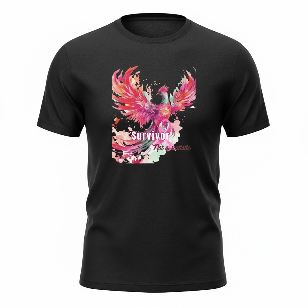 Breast Cancer Survivor Pink Ribbon Shirt Bella Canvas Tee - Nonna J's