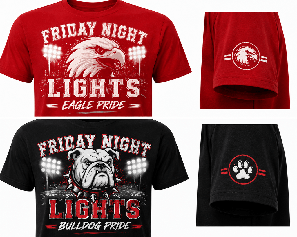 Customized School Spirit Tee - Nonna J's