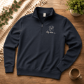 Dog Mom Performance Quarter Zip - Nonna J's