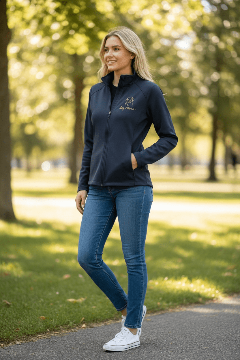 Dog Mom Performance Quarter Zip - Nonna J's