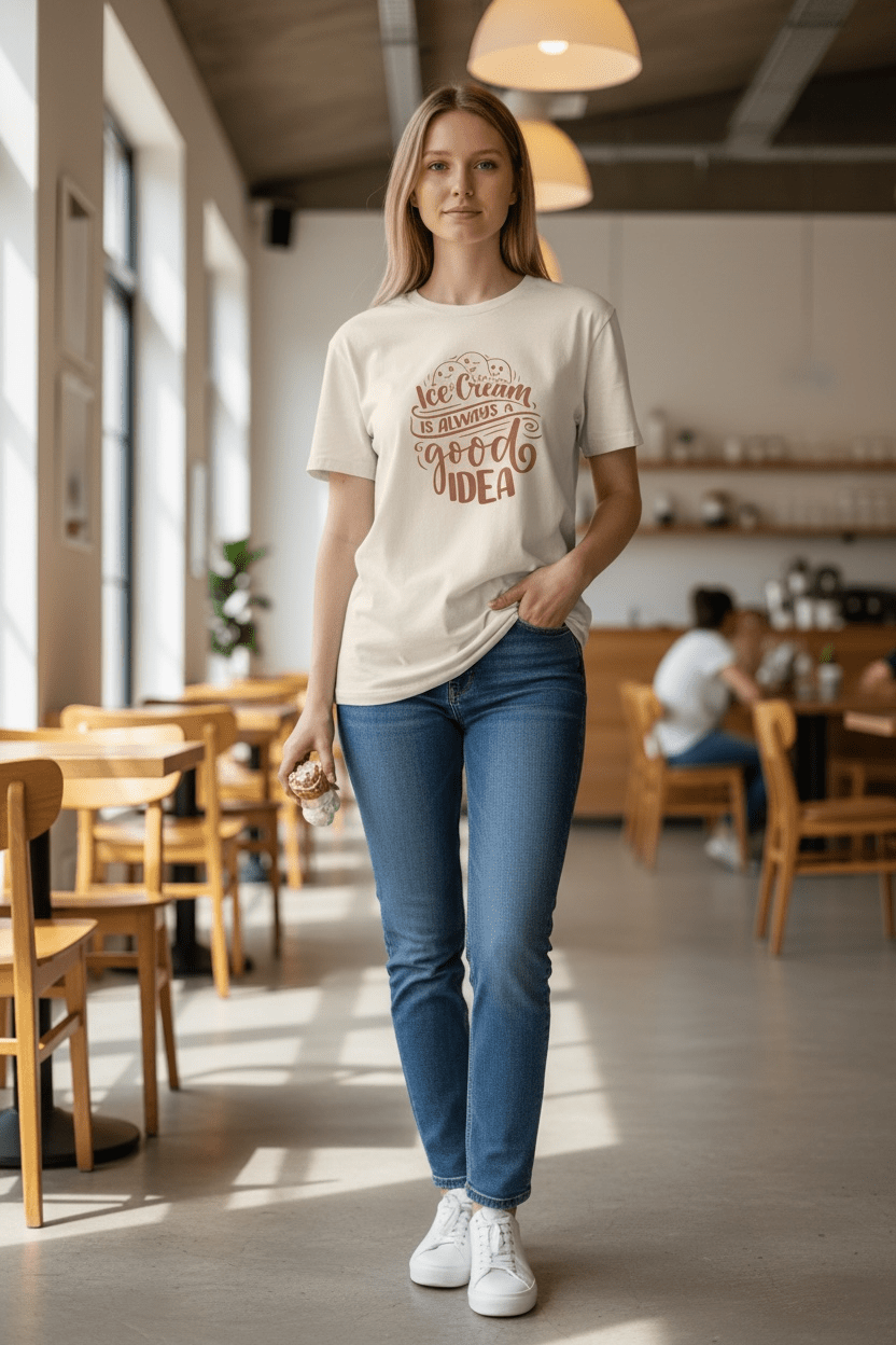 “Ice Cream” Tee - Nonna J's
