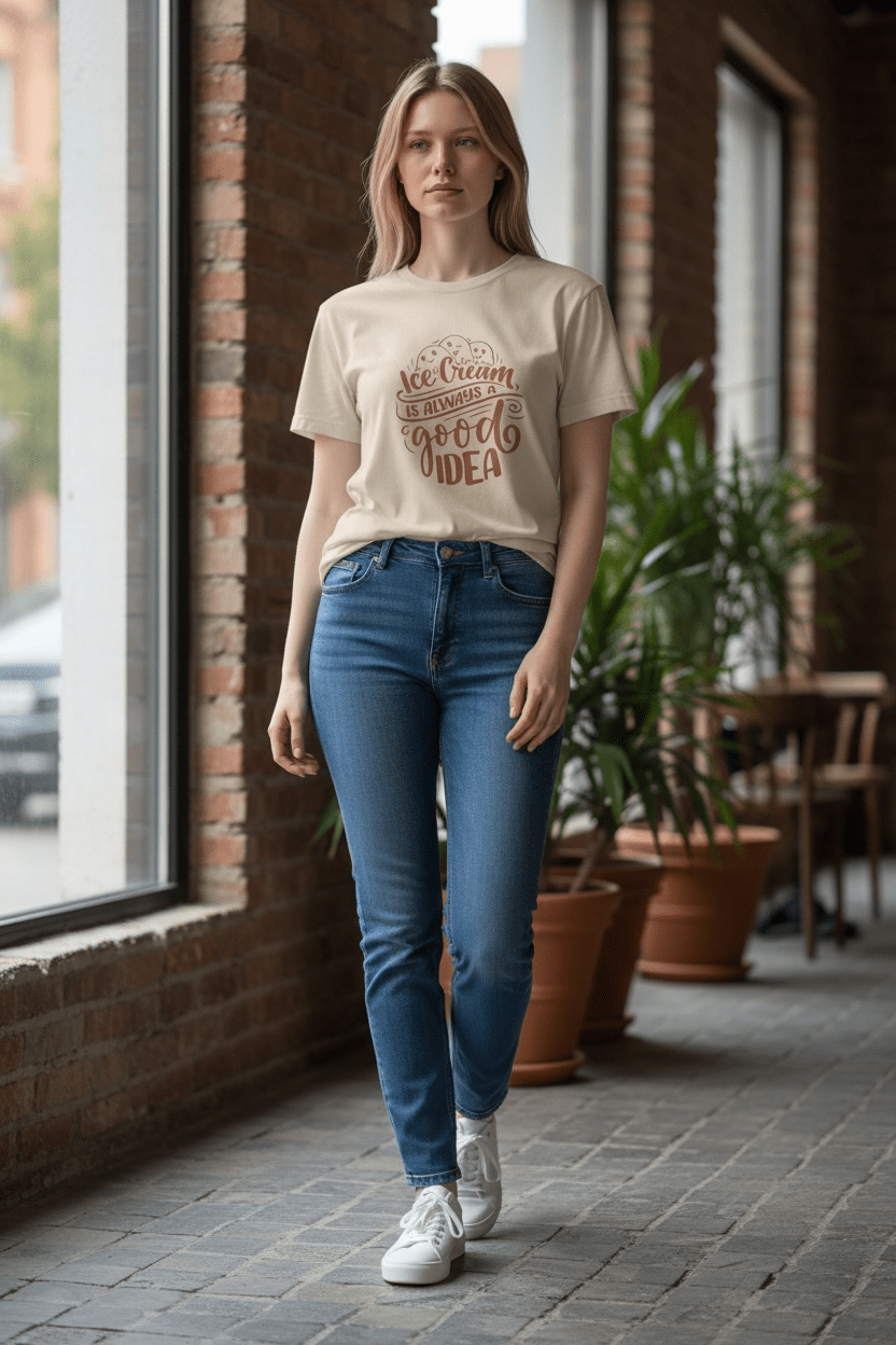 “Ice Cream” Tee - Nonna J's