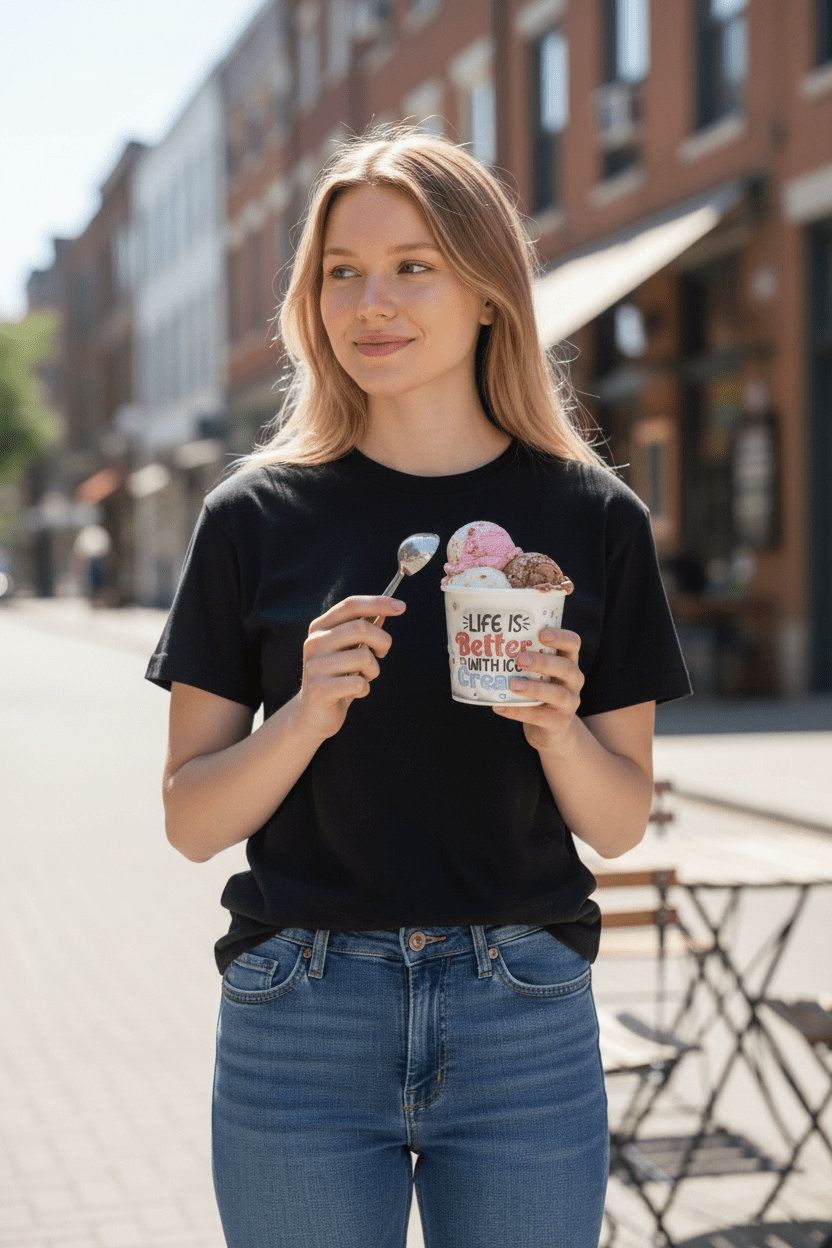 Life Is Better With Ice Cream Container - Nonna J's