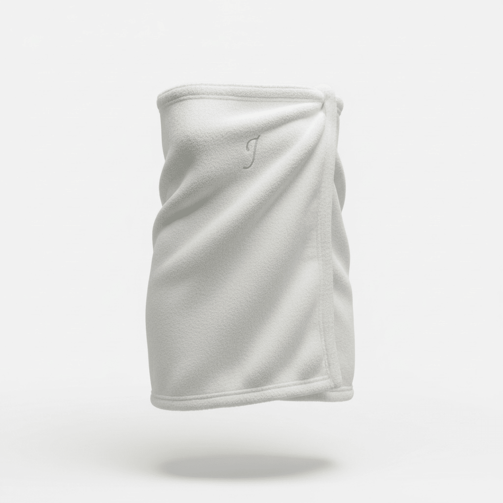Monogrammed Terry Bath Wrap - Nonna J's