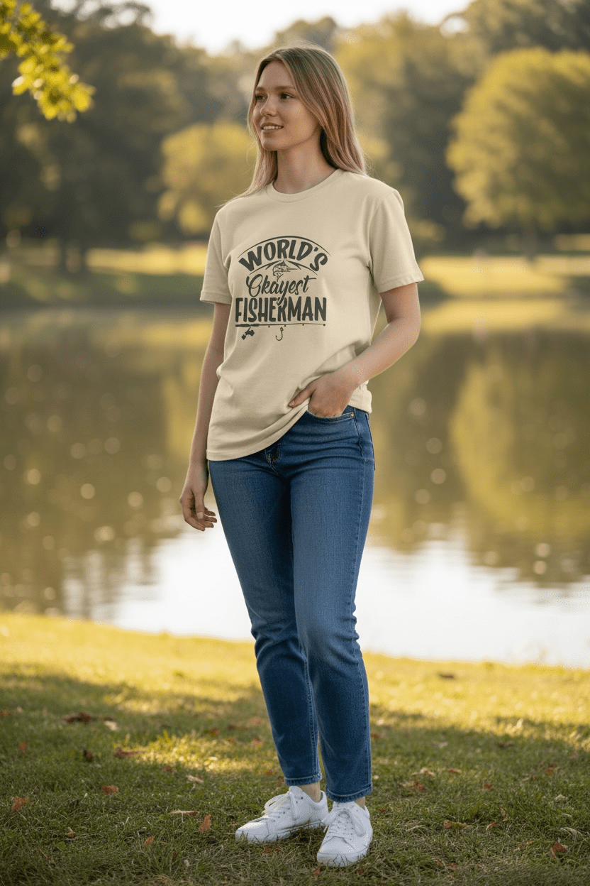 Okayish Fishing Tee - Nonna J's