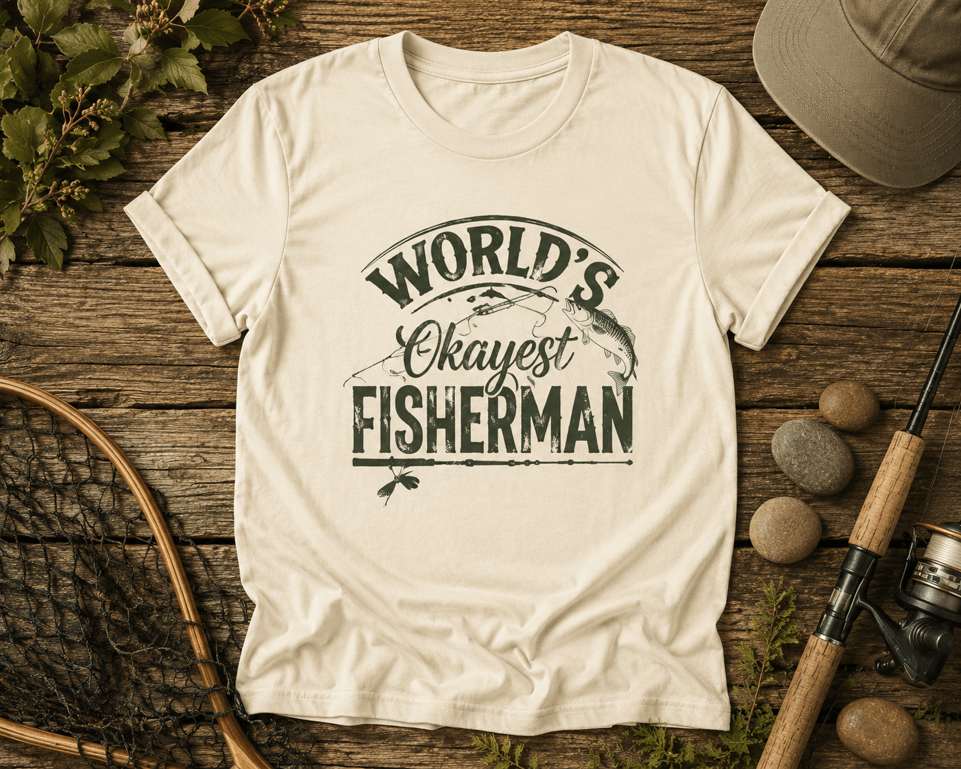 Okayish Fishing Tee - Nonna J's