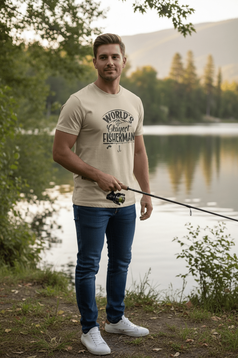 Okayish Fishing Tee - Nonna J's