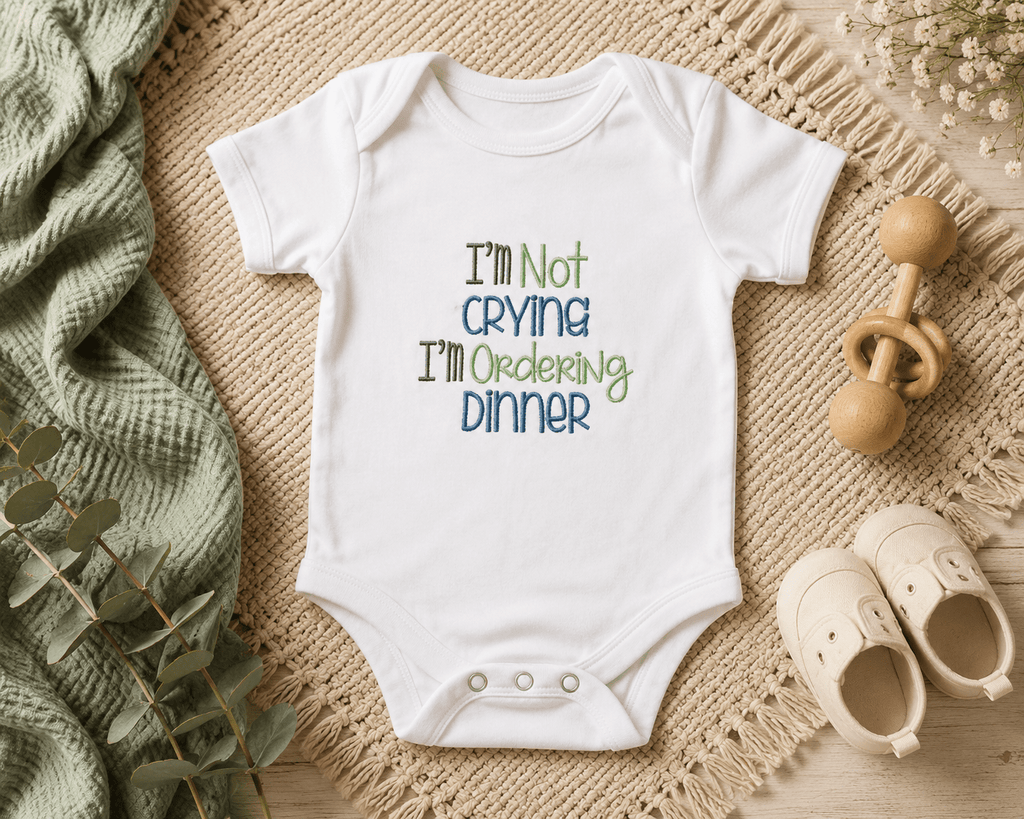 Ordering Dinner Onesie - Nonna J's
