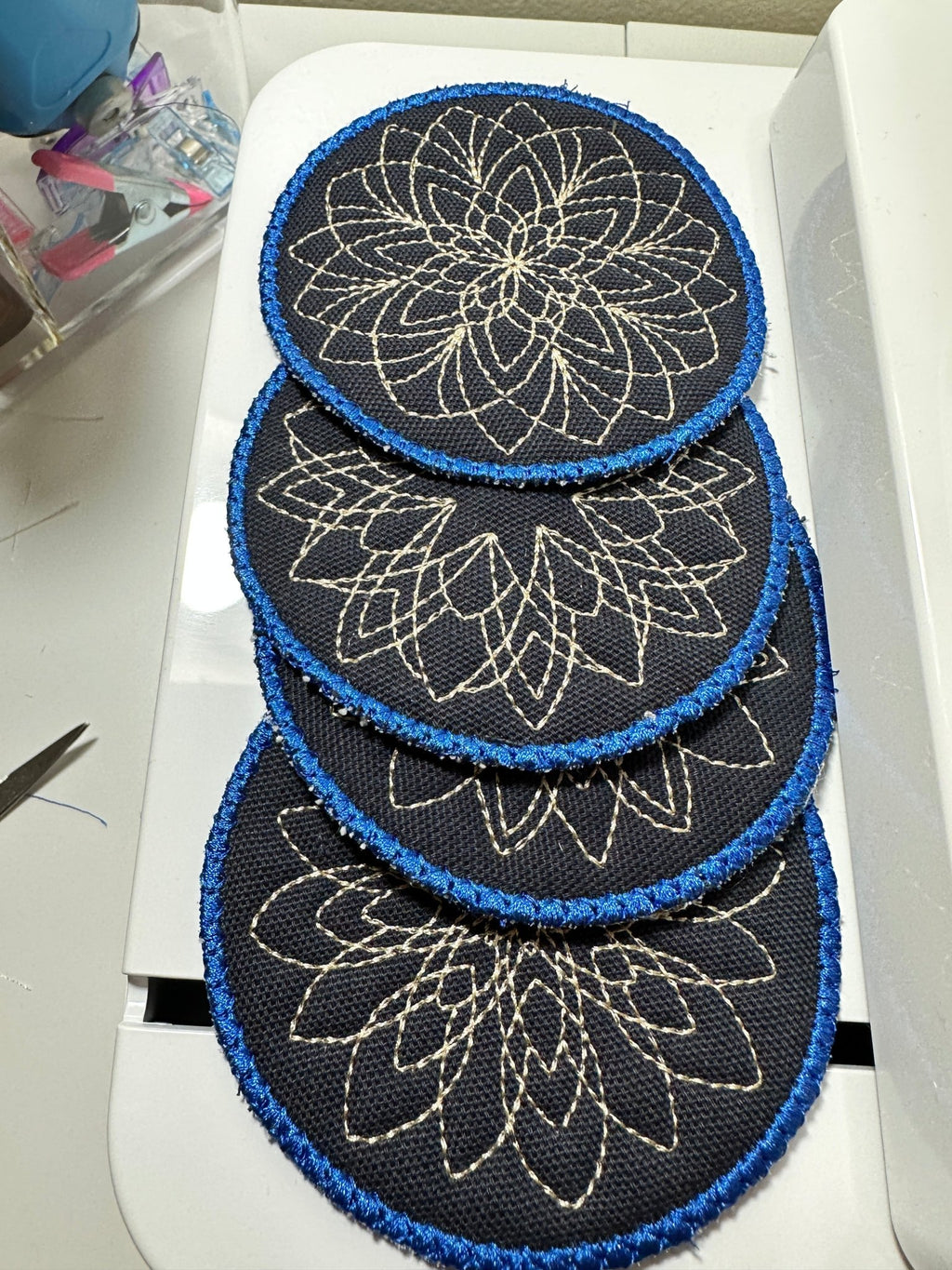 Reversible Fabric Coasters - Nonna J's