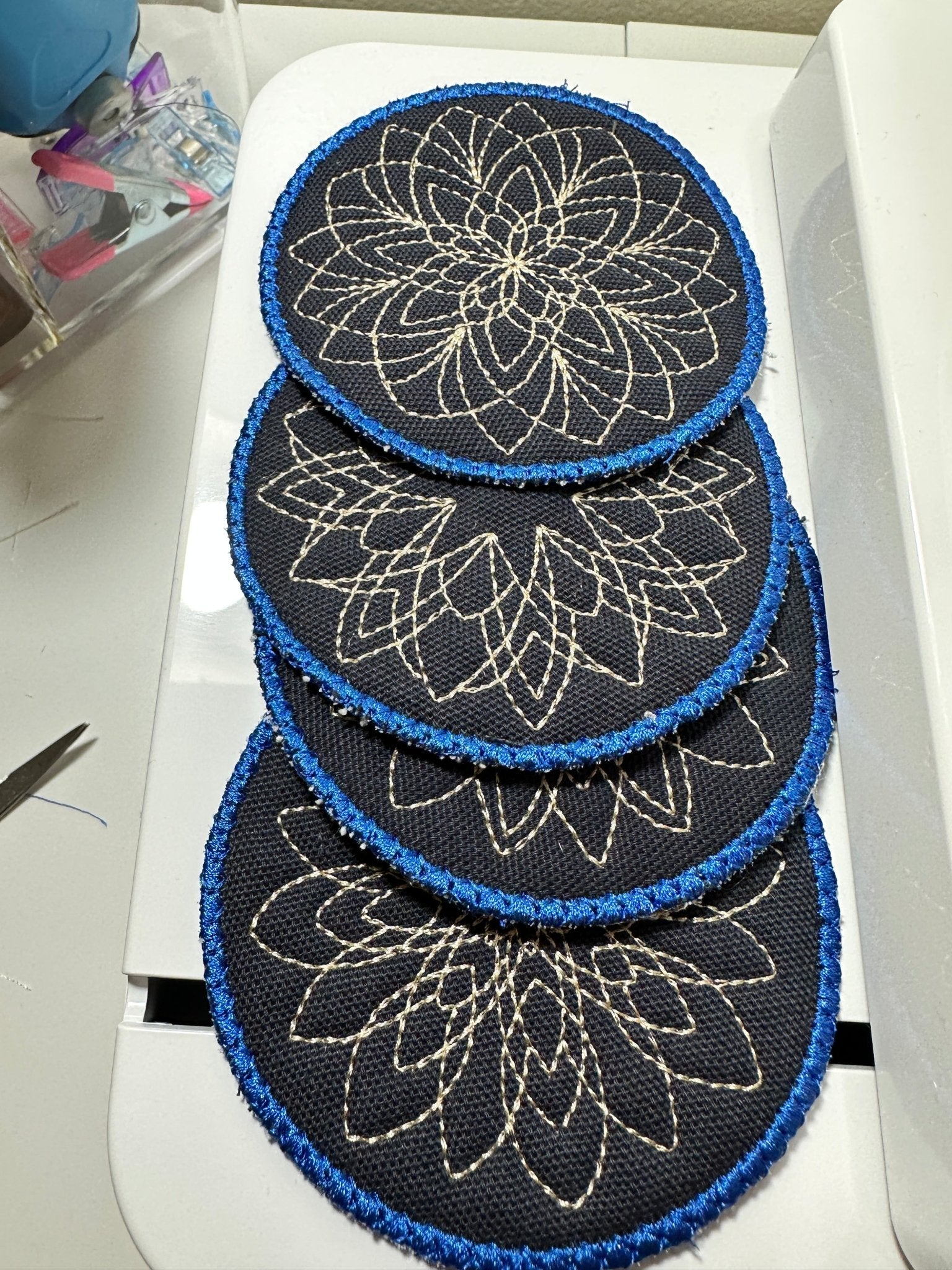 Reversible Fabric Coasters - Nonna J's