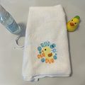 Rubber Ducky Microfiber Hand Towel For Kids Bath Time - Nonna J's