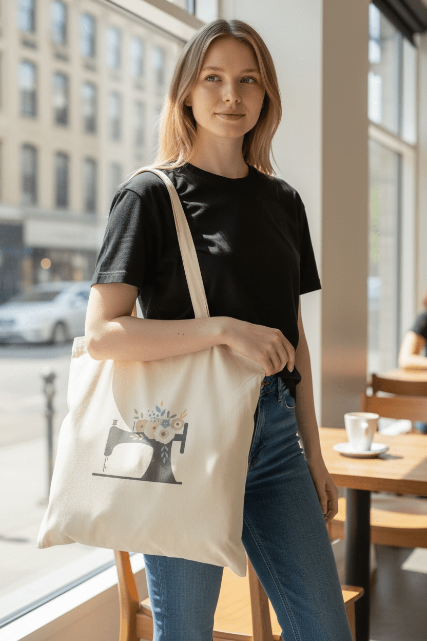 “Sewing” Tote Bag - Nonna J's